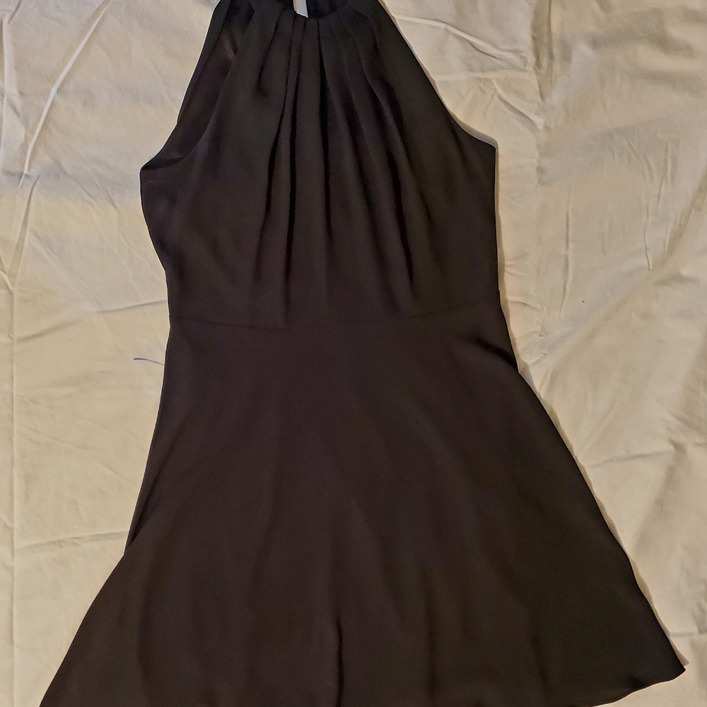 EXPRESS Black Sleeveless Mini Dress